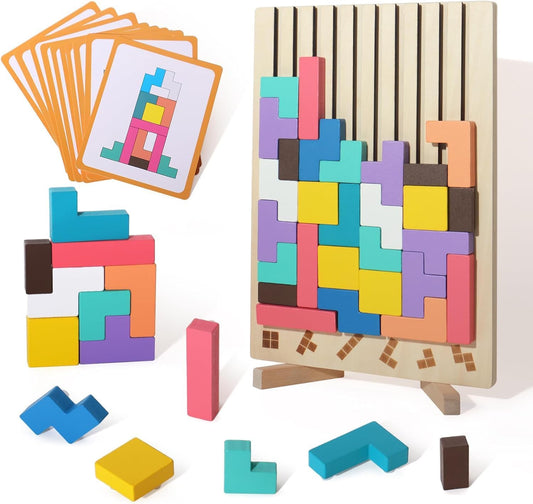 Montessori 3D Logic Builder