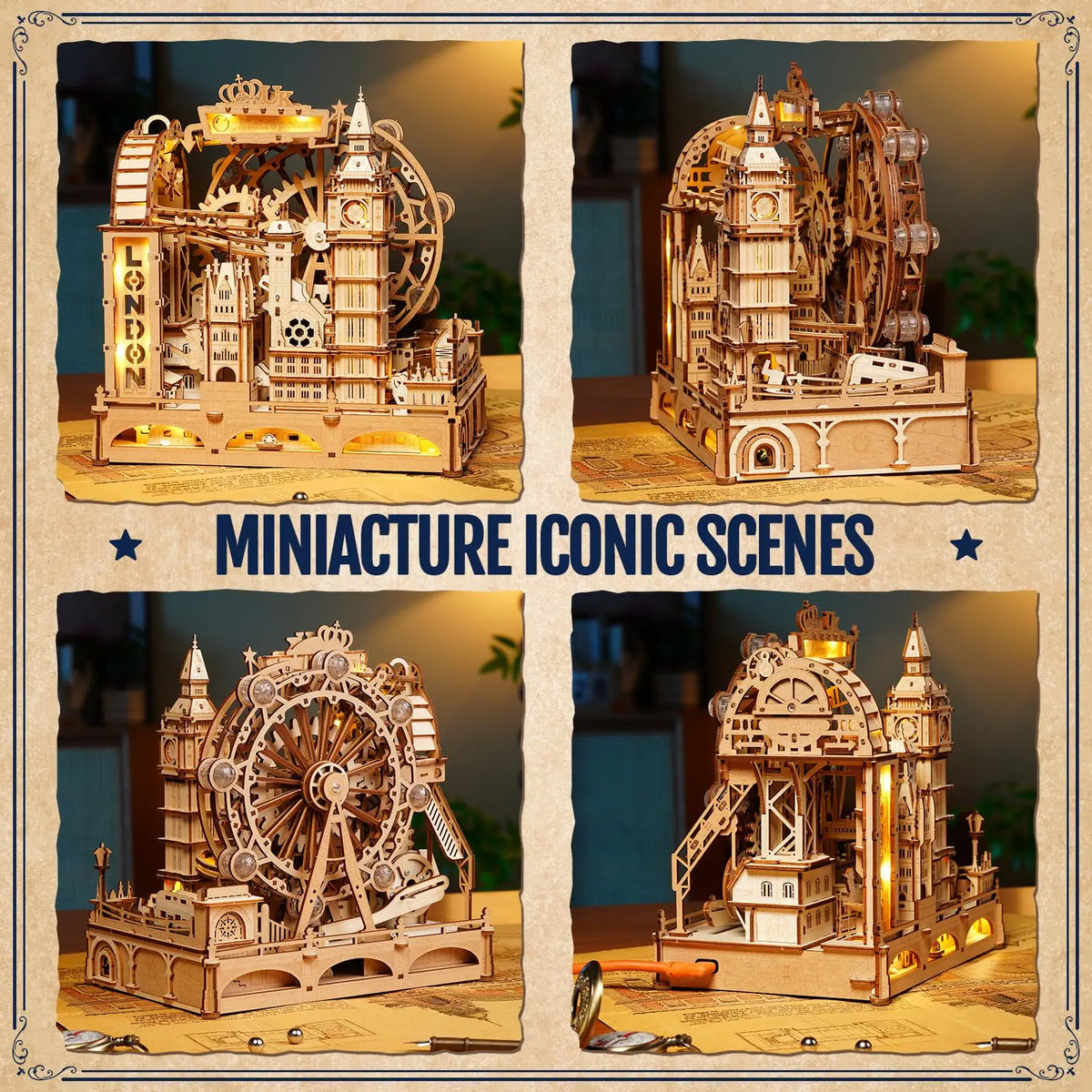 Montessori Mechanical Builder Kit