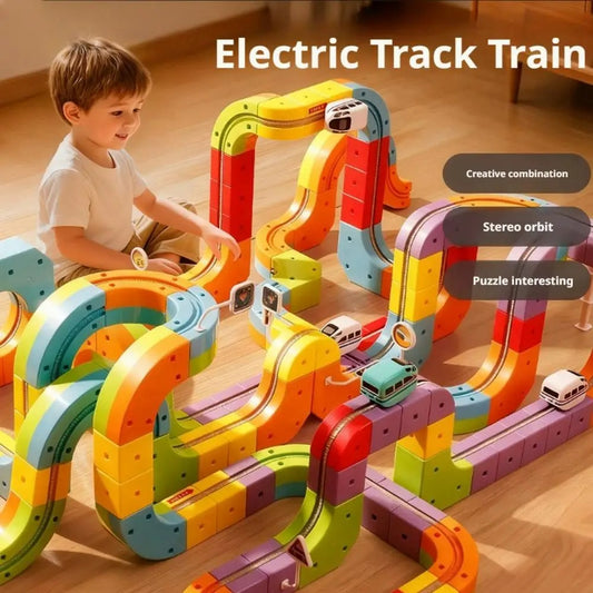 Hush & Hug WonderTrack Train Set
